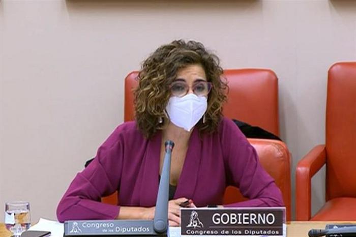La ministra de Hacienda y Funci&oacute;n P&uacute;blica, Mar&iacute;a Jes&uacute;s Montero