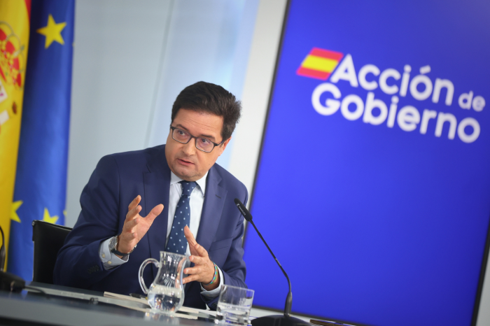 El ministro para la Transformación Digital y de la Función Pública, Óscar López