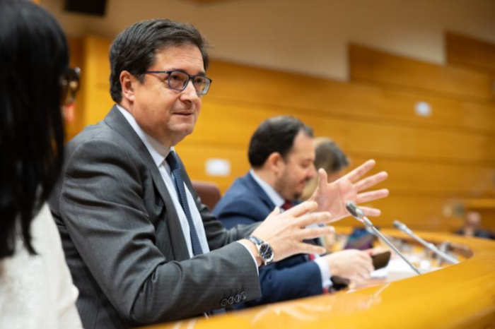 El ministro para la Transformaci&oacute;n Digital y de la Funci&oacute;n P&uacute;blica, &Oacute;scar L&oacute;pez
