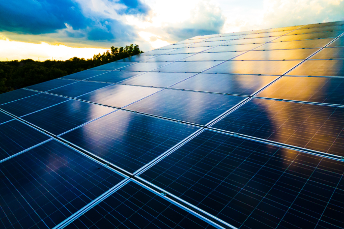 Paneles solares.