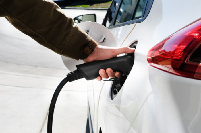 un coche eléctrico