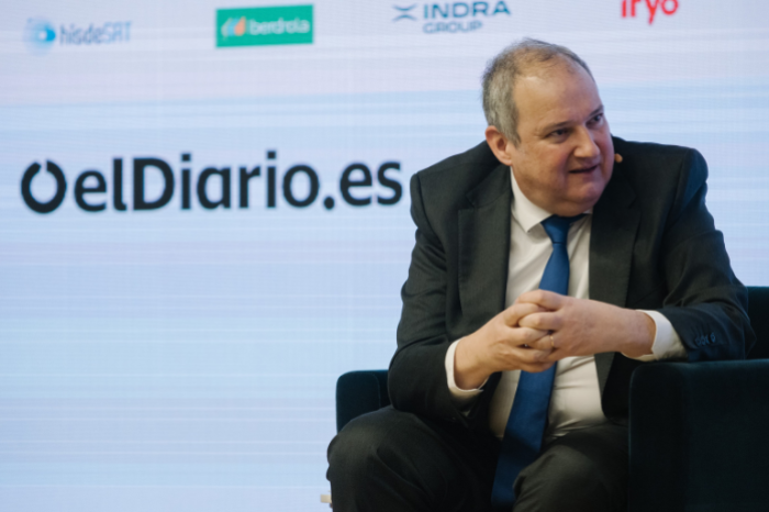 El ministro de Industria y Turismo, Jordi Hereu, durante su intervención en el evento “Fondos Europeos V: Hacia la autonomía estratégica".