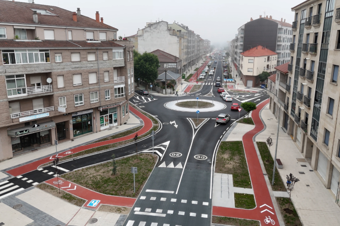 vista de las obras finalizadas