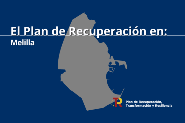 Mapa de Melilla.