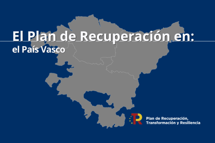 Mapa País Vasco.