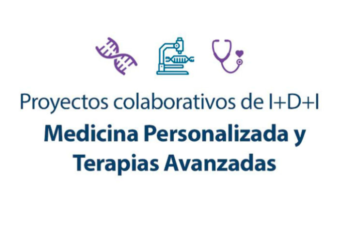 Cartela de proyectos colaborativos de I+D+I, medicina personalizada y terapias avanzadas