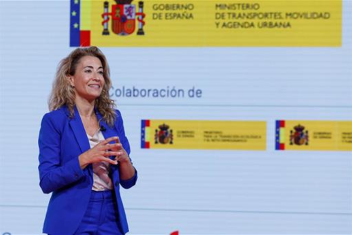 La ministra de Transportes, Movilidad y Agenda Urbana, Raquel Sánchez, en una imagen de archivo